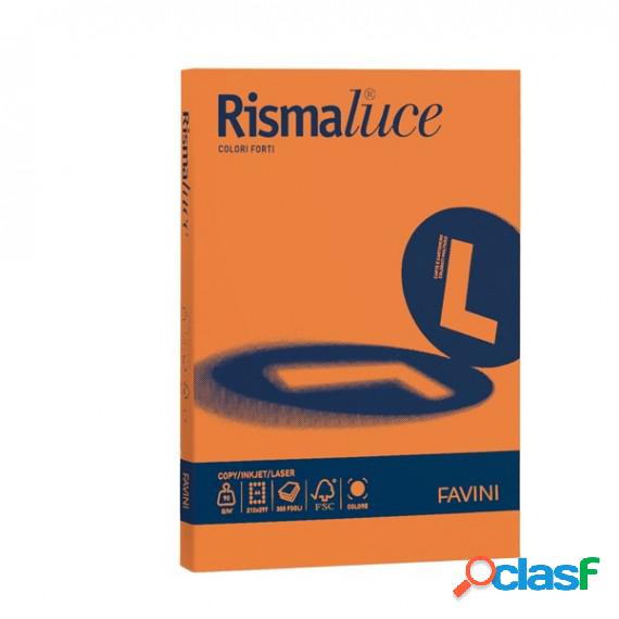Carta Rismaluce - A4 - 140 gr - arancio 56 - Favini - conf.