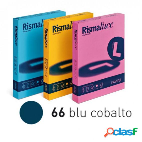 Carta Rismaluce - A4 - 200 gr - blu cobalto 66 - Favini -