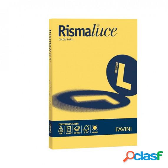 Carta Rismaluce - A4 - 200 gr - giallo sole 53 - Favini -