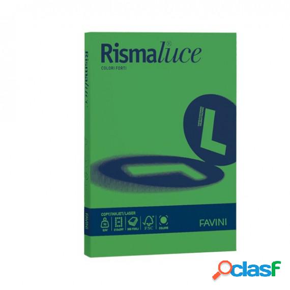 Carta Rismaluce - A4 - 200 gr - verde 60 - Favini - conf.