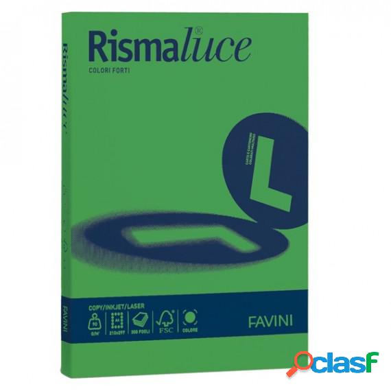 Carta Rismaluce - A4 - 90 gr - verde 60 - Favini - conf. 300