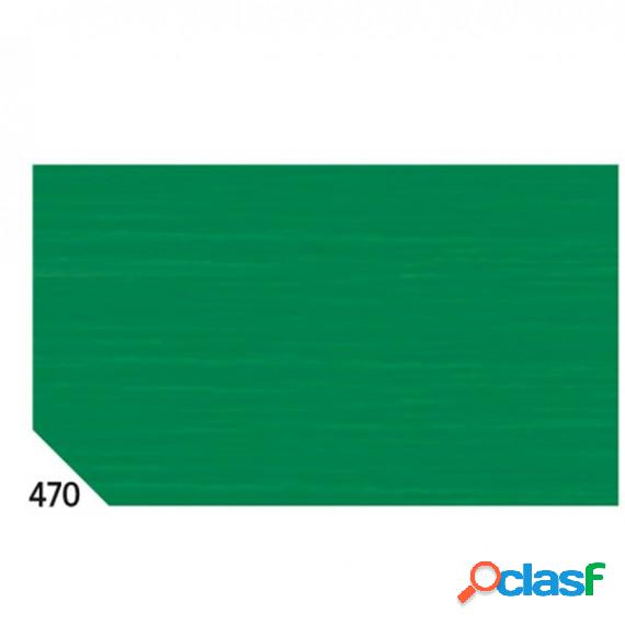 Carta crespa - 50 x 250 cm - 48 gr/m2 - verde bandiera 470 -