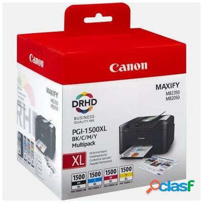 Cartuccia Canon 9182B004 PGI-1500XL (Conf. da 4 pz.)