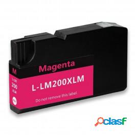 Cartuccia Lexmark 200Xlm Magenta Compatibile Lexmark Per