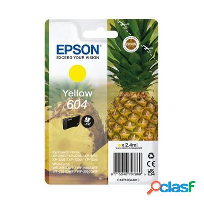 Cartuccia originale Epson C13T10G44010 604 Ananas GIALLO