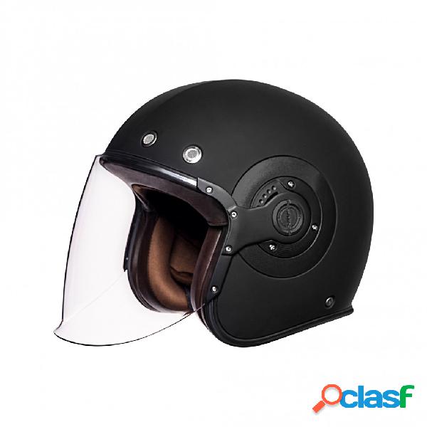 Casco Jet SMK RETRO Nero Opaco