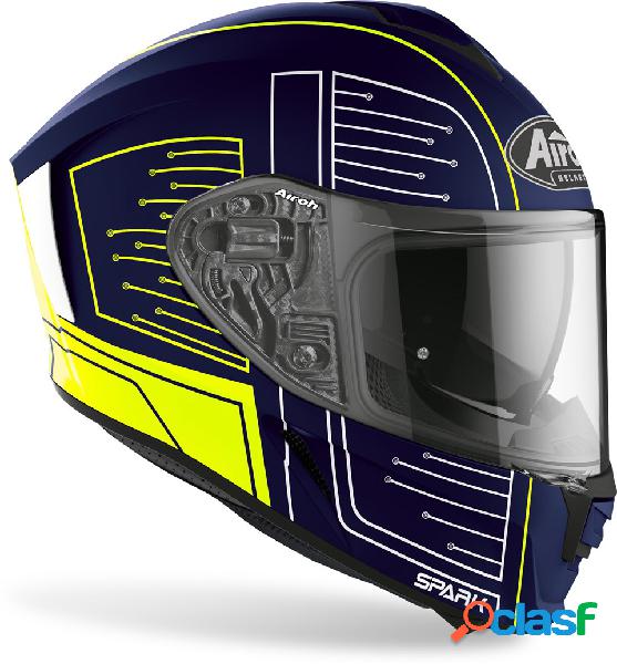 Casco integrale Airoh SPARK Cyrcuit Blu