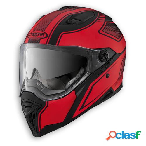 Casco integrale Caberg Stunt Blade NL nero opaco rosso