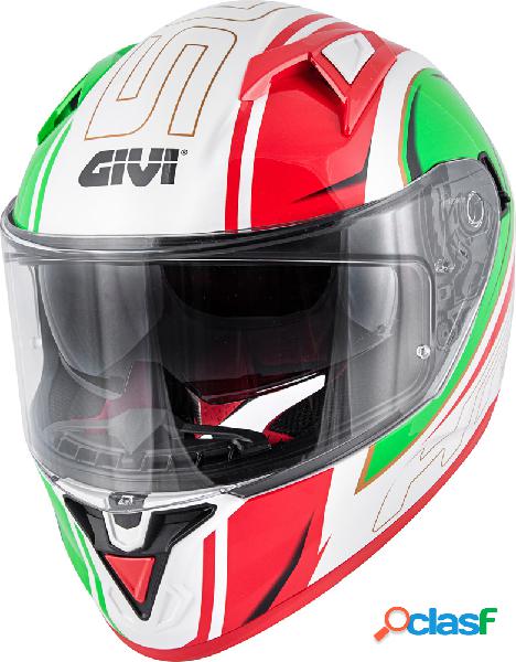 Casco integrale Givi 50.6 Stoccarda Blades Tricolore Verde