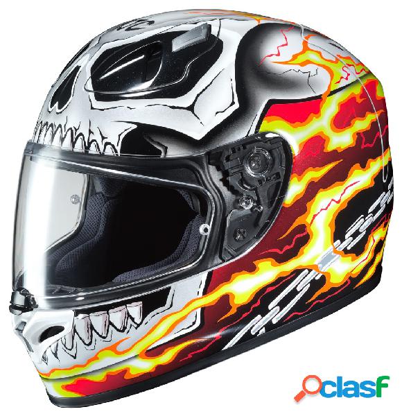 Casco integrale HJC FG ST Marvel Ghost Rider in fibra bianco