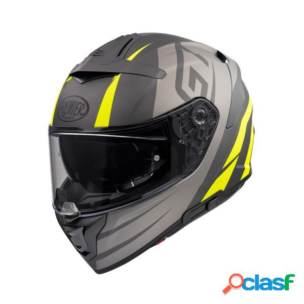 Casco integrale Premier DEVIL GTY BM ECE 22.06 in fibra Nero