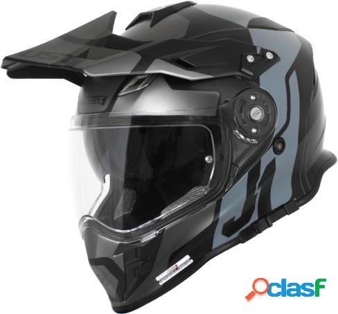 Casco integrale touring Just1 J34 Pro Tour Titanio Nero