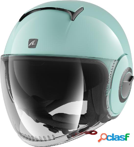 Casco jet Shark SHARK NANO BLANK Verde