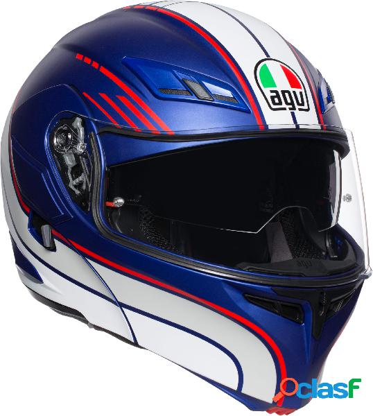 Casco modulare AGV COMPACT ST PLK MULTI BOSTON blu opaco