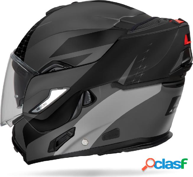 Casco modulare Airoh REV 19 Leaden Antracite opaco con