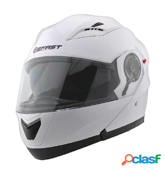 Casco modulare Befast Modular Way bianco lucido