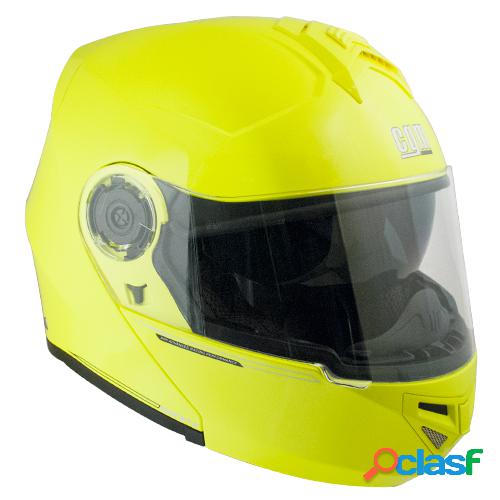 Casco modulare CGM Dubai 504A Giallo fluo metal