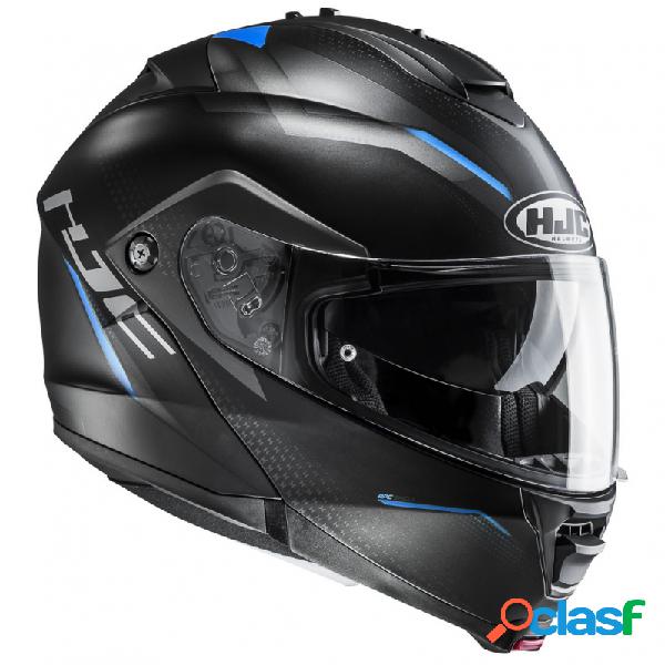 Casco modulare HJC IS-Max II DOVA MC2SF Nero Blu