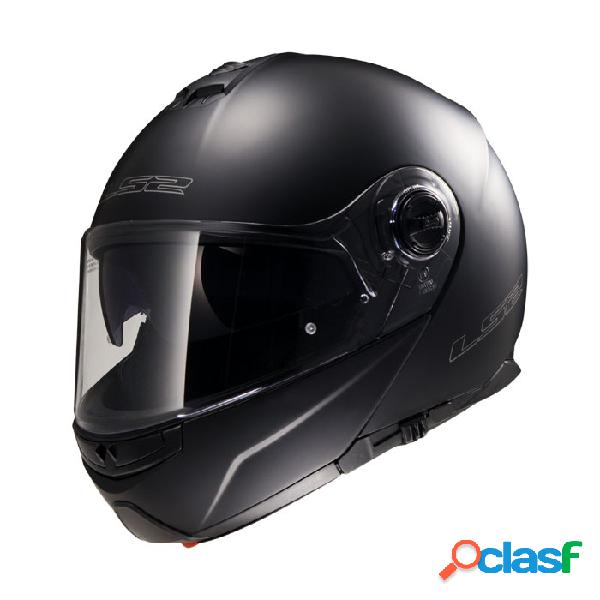 Casco modulare LS2 FF325 Strobe Nero opaco