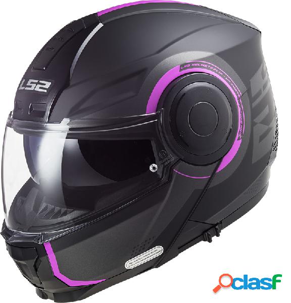 Casco modulare LS2 FF902 SCOPE ARCH Titanio Rosa