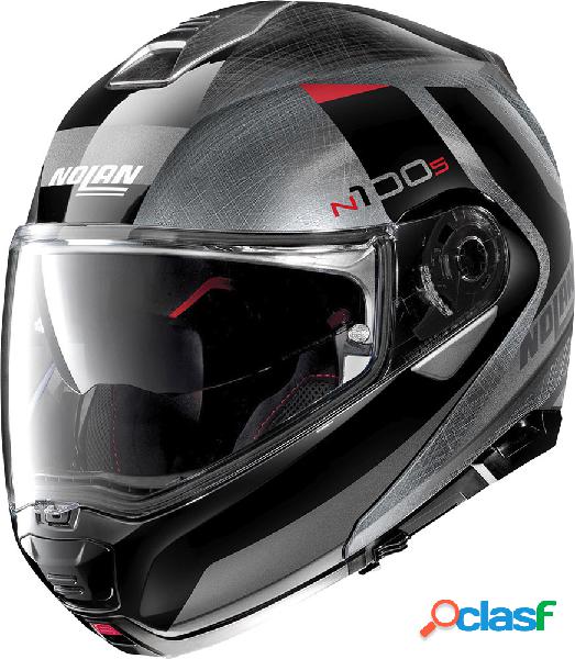 Casco modulare Nolan N100-5 HILLTOP N-COM Cromo