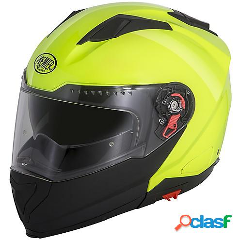 Casco modulare Premier DELTA FLUO Giallo Fluo Nero