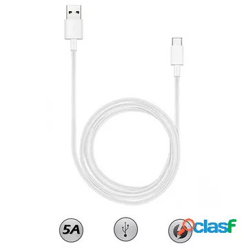 Cavo USB Type-C SuperCharge Huawei AP71 - 1 m - Bianco