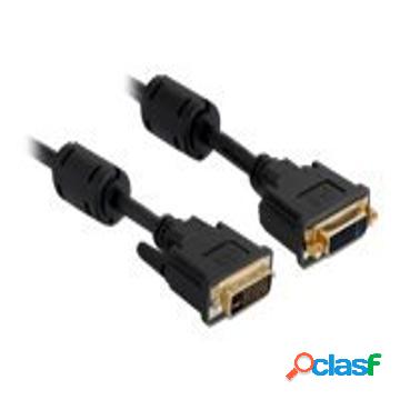 Cavo prolunga DeLOCK DVI - 5m - Nero