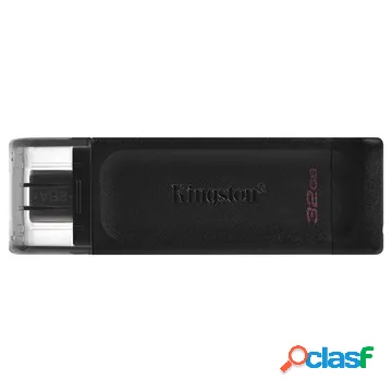 Chiavetta USB Type-C Kingston DataTraveler 70 - 32GB
