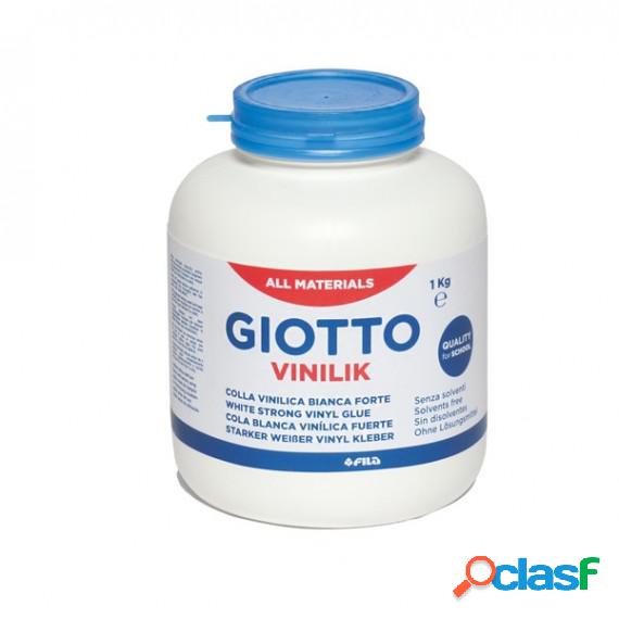 Colla vinilica Vinilik - barattolo 1 kg - bianco - Giotto