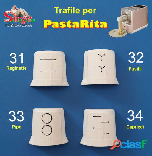 Confezione 4 trafile dalla 31 alla 34 per PastaRita Sirge
