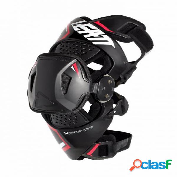 Coppia ginocchiere cross Leatt Knee Brace X-Frame Nero Rosso