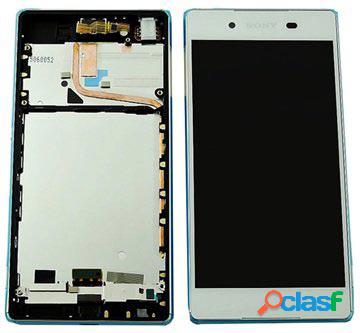 Cover frontale e display LCD per Sony Xperia Z3 - bianca