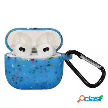 Cover in Silicone Luminous Serie con Moschettone per AirPods
