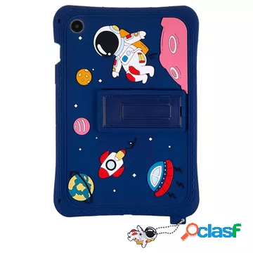 Cover in Silicone Space Pattern per Samsung Galaxy Tab A8