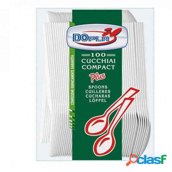 Cucchiai Compact Plus - monouso - polistirene - Dopla -