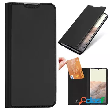 Custodia Flip Dux Ducis Skin Pro Google Pixel 6 - Nera