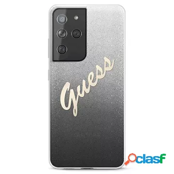 Custodia Guess Glitter Gradient Script per Samsung Galaxy