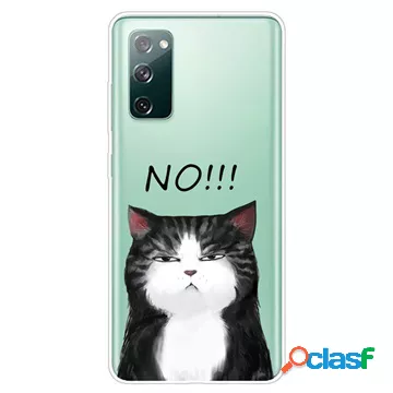 Custodia IMD Samsung Galaxy S20 FE TPU - Motivo Gatto