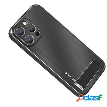 Custodia Ibrida Seria Very Nice per iPhone 14 Pro - Nera