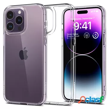Custodia Spigen Ultra Hybrid per iPhone 14 Pro - Trasparente