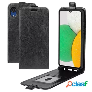 Custodia a vibrazione verticale per Samsung Galaxy A03 Core