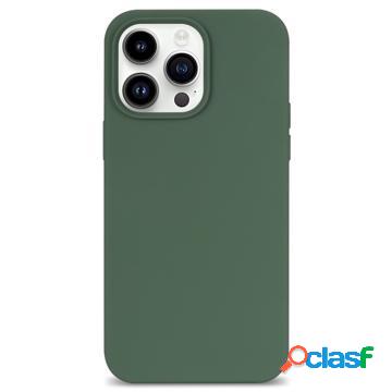 Custodia in Silicone Magnetico per iPhone 14 Pro - Verde