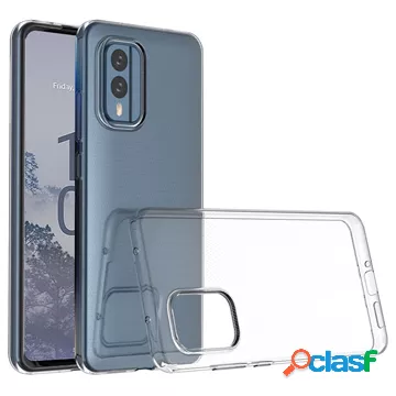 Custodia in TPU Antiscivolo per Nokia X30 - Trasparente