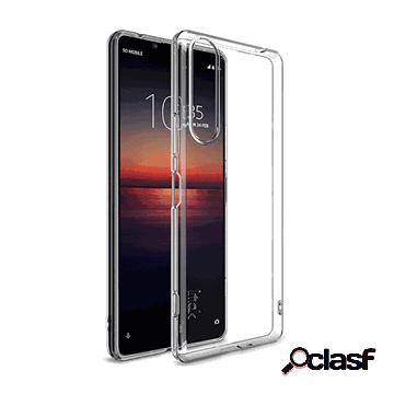 Custodia in TPU Imak UX-5 per Sony Xperia 1 II - Trasparente