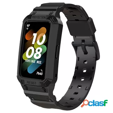 Custodia in TPU Rugged con Cinturino - Honor Band 6, Huawei