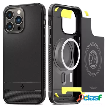 Custodia in TPU Spigen Rugged Armor Mag iPhone 14 Pro Max -