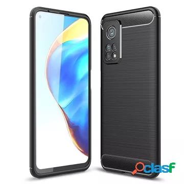 Custodia in TPU spazzolato Xiaomi MI 10T 5G/10T Pro 5G -