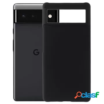Custodia in plastica gommata per Google Pixel 6 - nera