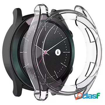 Custodia in silicone Huawei Watch GT - 42 mm - Trasparente